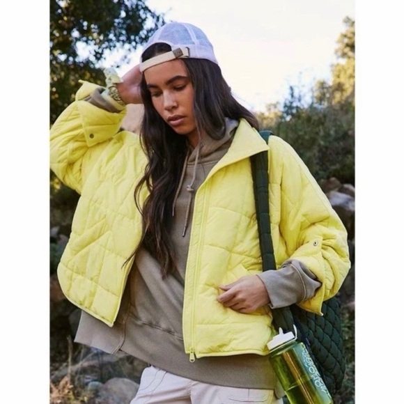 FP Movement Pippa Packable Puffer Jacket Free People Blinding Lights Medium New